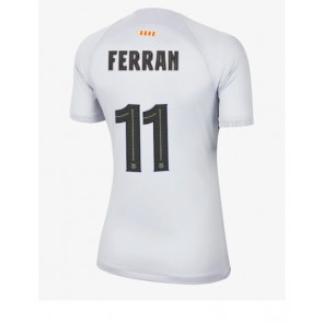 Barcelona Ferran Torres #11 kläder Kvinnor 2022-23 Tredje Tröja Kortärmad